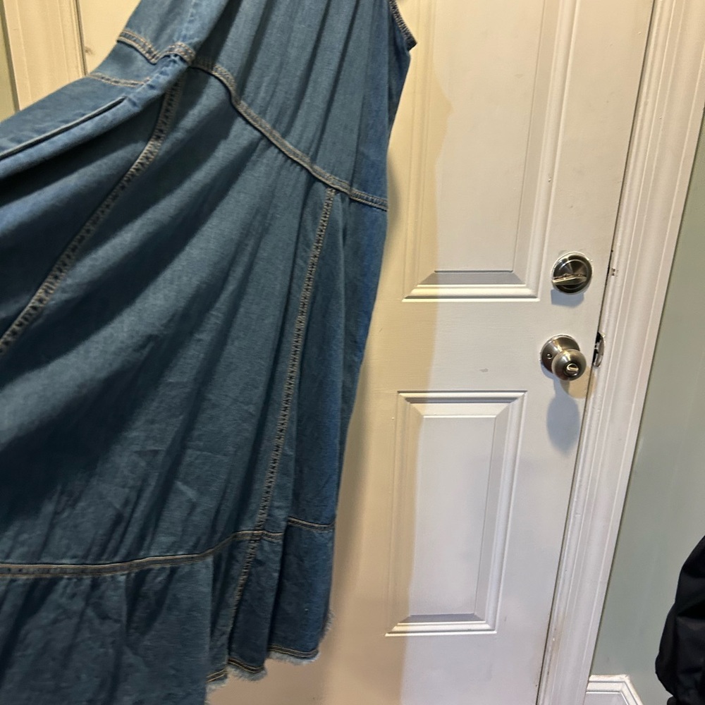 Pilcro Blue Denim Dress - Picture 5 of 7